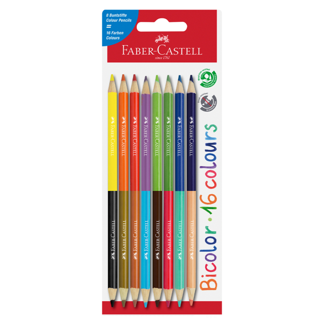 Fargeblyanter Bicolor 8-set