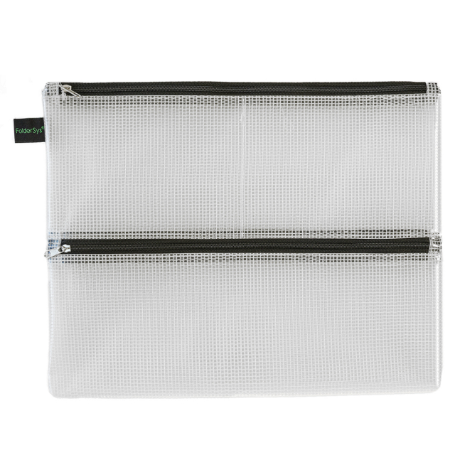 Lomme Mesh Dubbelzipper A4