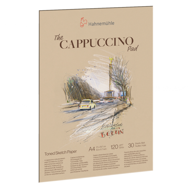 The Cappuccino Pad Skisseblokk A4 120g