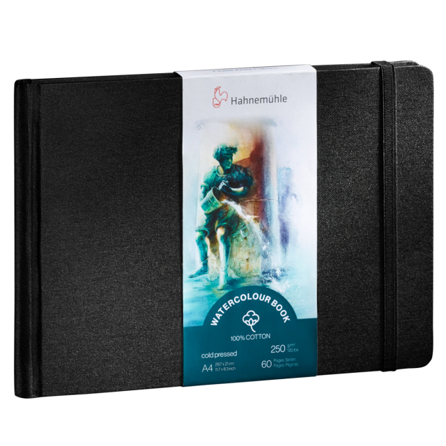 Watercolour Book Akvarellbok A4 250g Liggende