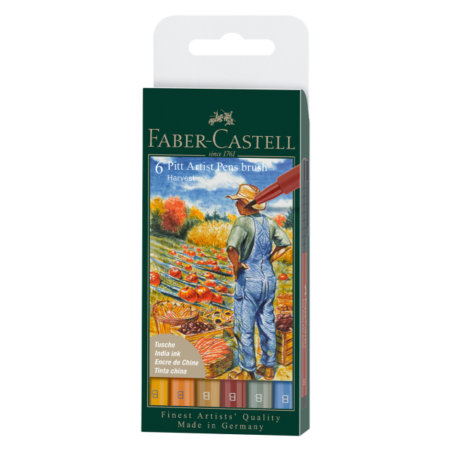 PITT Artist Brush 6-pakning Fall