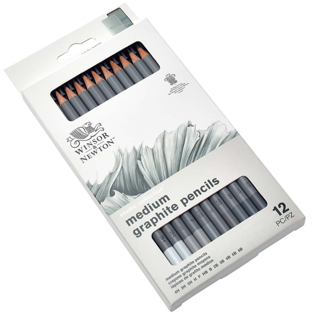 Studio Collection Blyanter Medium 12-sett