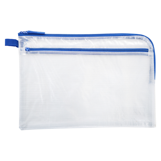 Double Zipper Pouch 34x23 cm (A4)