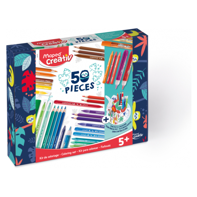 Coloring set 50-pakning
