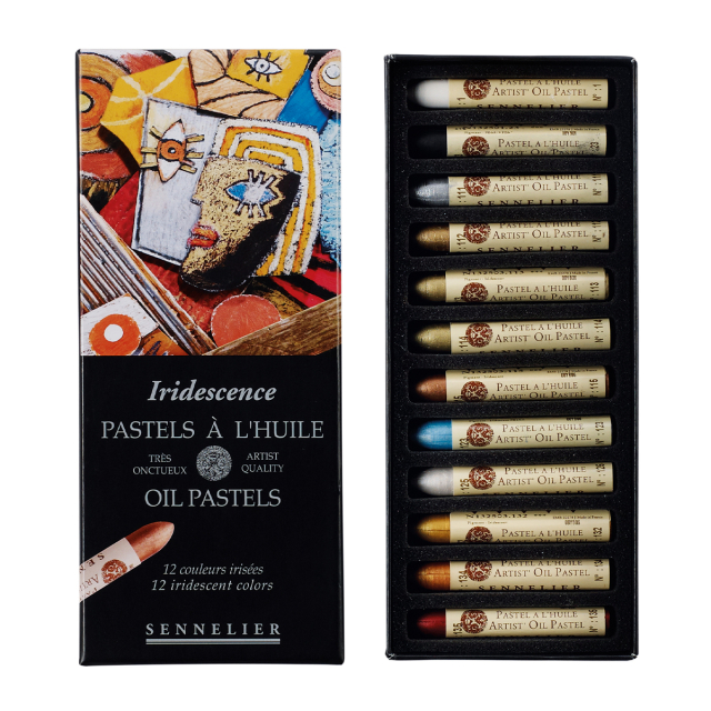 Oljepastell Metallic 5ml 12 stk