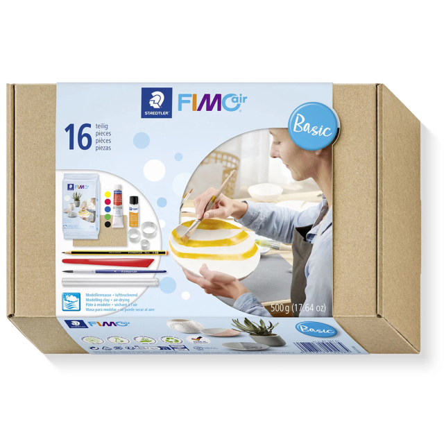 FIMO Air Mix-set Basic 16 deler