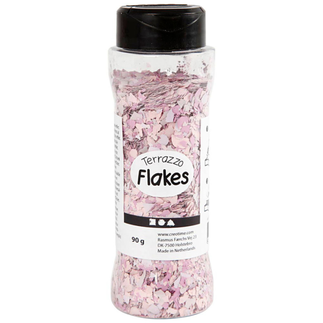 Terrazzo Flakes 90g Lilla