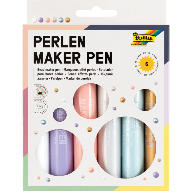 Perlelagingspenn 6-pakke