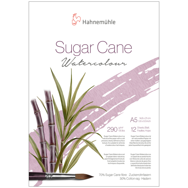 Akvarellblokk Sugar Cane 290g A5