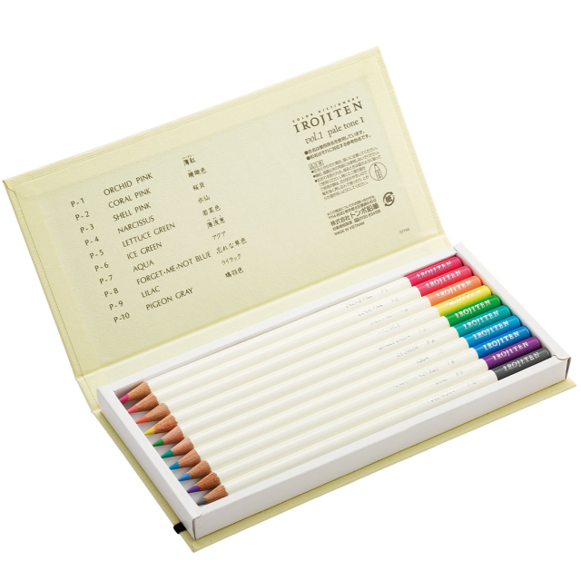 Pencil Irojiten set Pale Tone