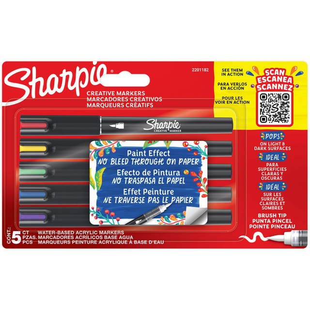 Creative Marker Brush Tip 5-pakke