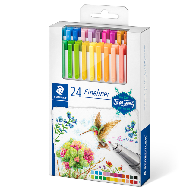 Triplus Fineliner 24-pakke