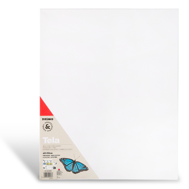 Lerret/maleduk Bomull 40x50 cm