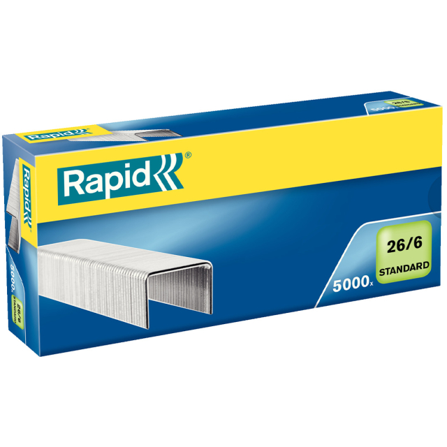 Stifter Standard 26/6 galvanisert 5000 stk