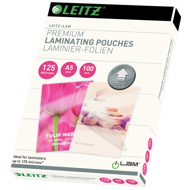 Lamineringslomme A5 125 mic 100-pakning