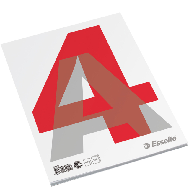 Limblokk A4 60g 100 ark ulinjert