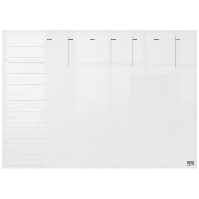 Transparent whiteboard Mini Weekly Planner A3