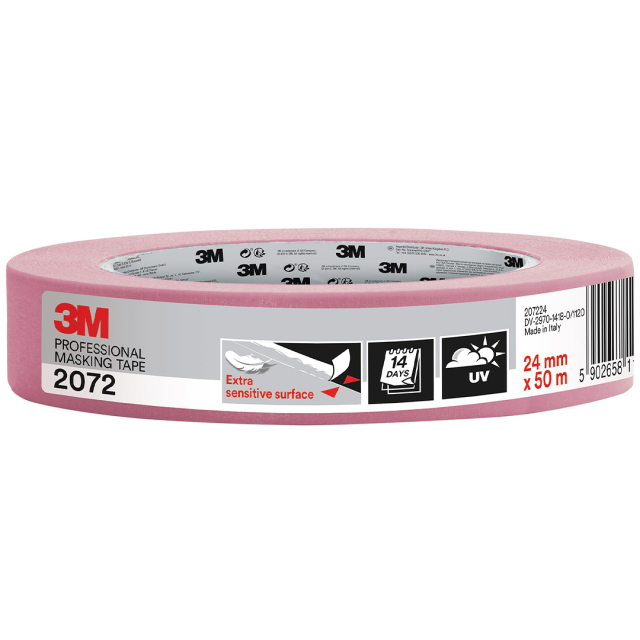 Profesjonell Maskeringstape 2072 24mm