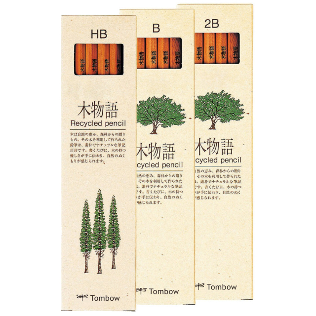 Ki-Monogatari Eco Blyanter 12-sett