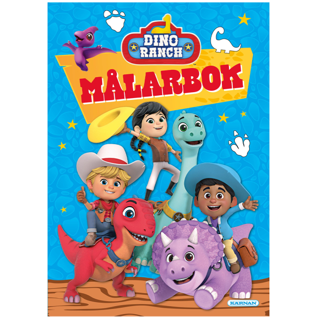 Dinoranchens fargeleggingsbok