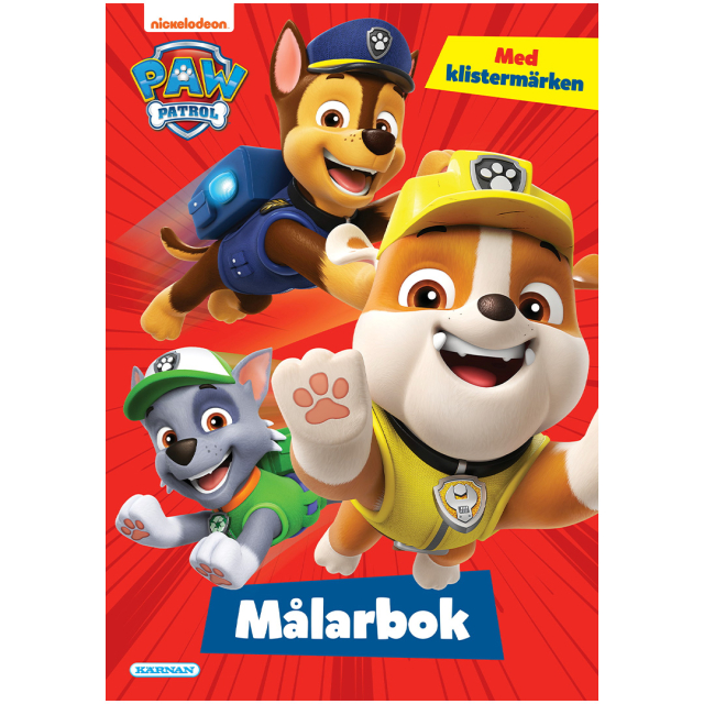 Paw Patrol fargeleggingsbok