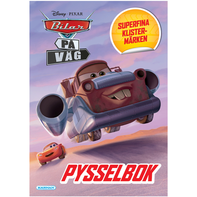 Disney Pixar Biler Aktivitetsbok