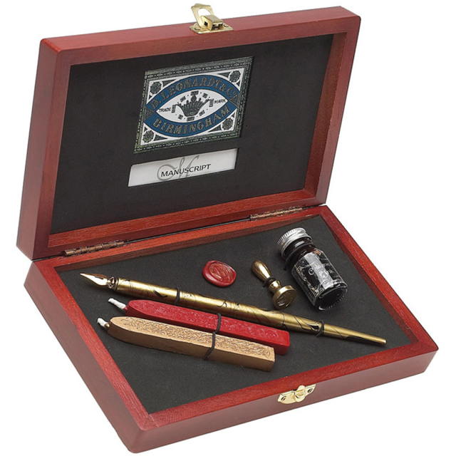 Victoriana Kalligrafisett Writing & Sealing