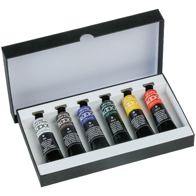Oljemaling Assortment 6x20 ml Introduction Set