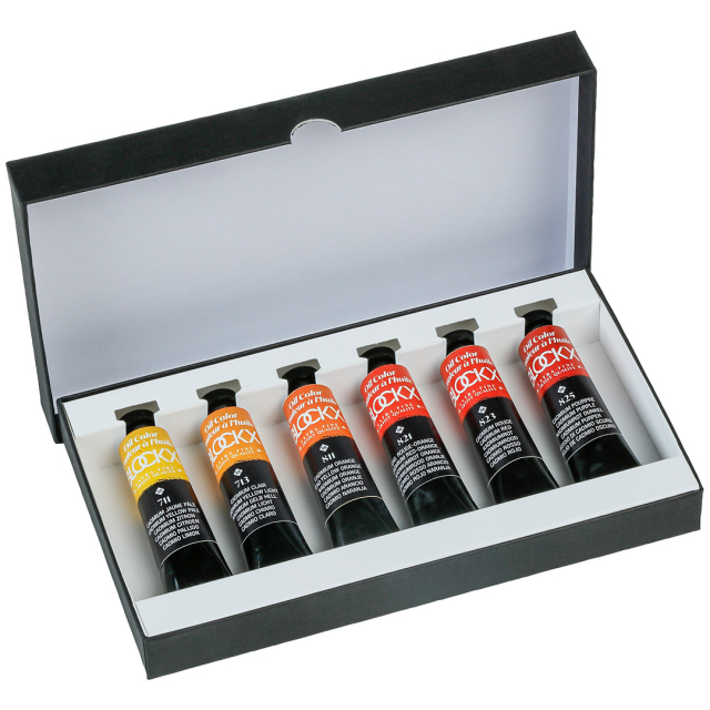 Oljemaling Assortment 6x20 ml Cadmiums