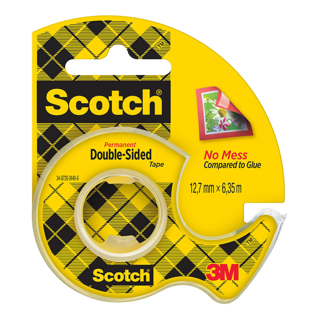 Scotch Dobbeltsidig selvklebende tape