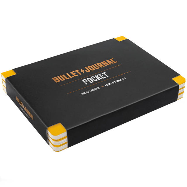 Bullet Journal Pocket 3-pack Yellow24