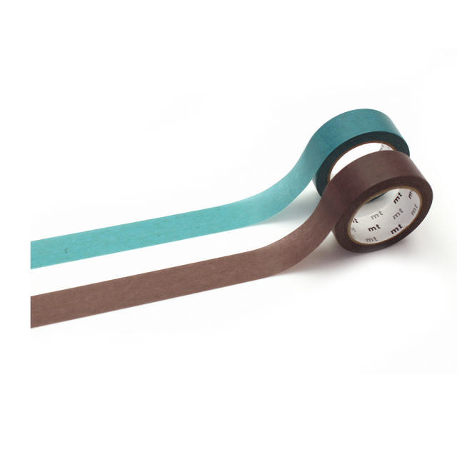 Washi-tejp Light blue × gray purple 2-pakning