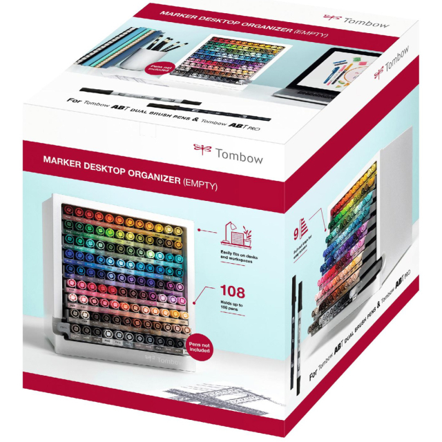 ABT Dual Brush Pen Desktop Organizer (Tom)