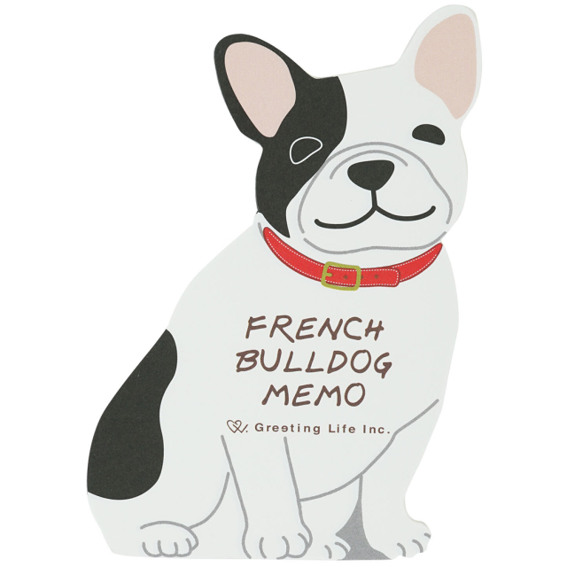 French Bulldog Memo Notisblokk