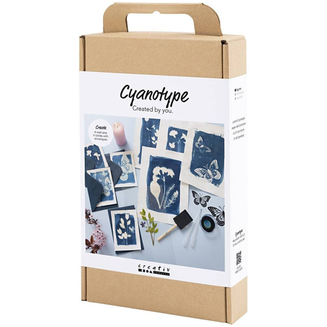 DIY-kit Cyanotype Lag dine egne cyanotypitrykk