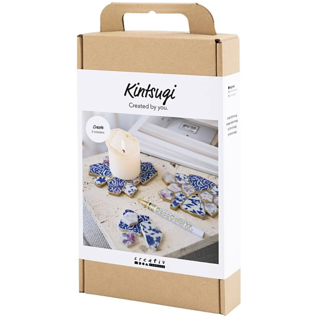 DIY Kintsugi Reparasjonssett Underlegg