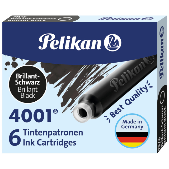 Blekkpatron Fyllepenn 6-pakke