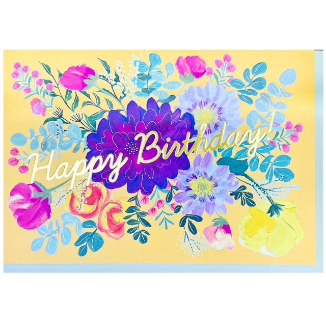 Gratulasjonskort Dahlia