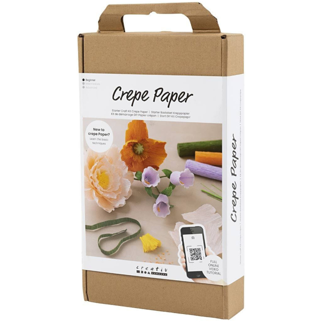 DIY-kit Papirblomster Bloemenmix