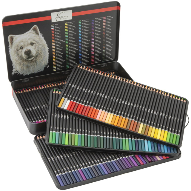 Fargeblyanter Artist 160 sett blikkboks