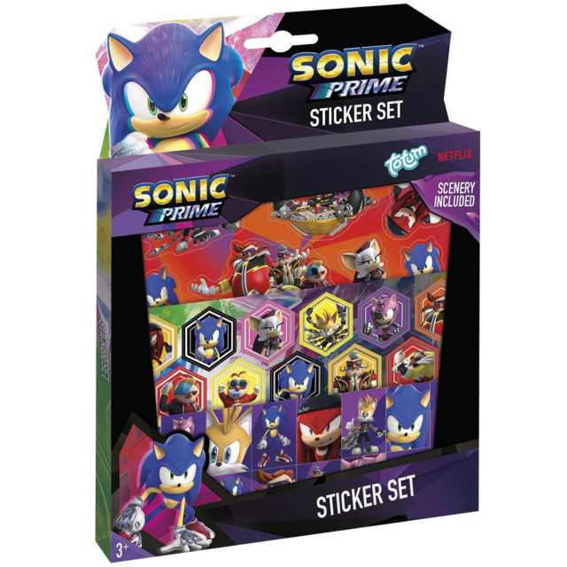 Sonic klistremerkeark