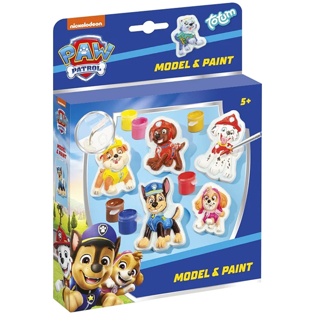 Paw Patrol figur-sett + farger