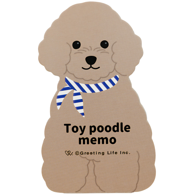 Toy Poodle Memo Notisblokk