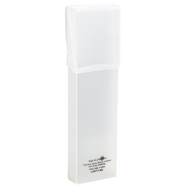 Pennefutteral Aqua Drops Hvit