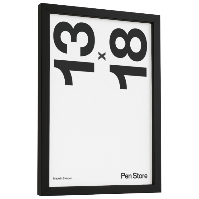 Treramme Svart 13x18 cm