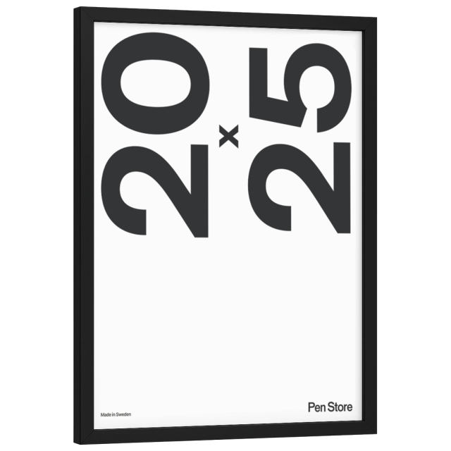 Treramme Svart 20x25 cm