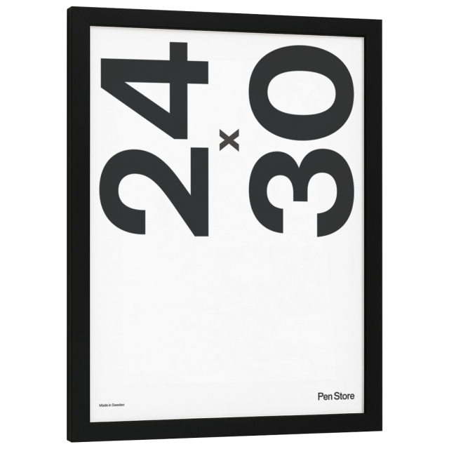 Treramme Svart 24x30 cm