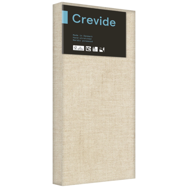 Dyp 3D lerret Naturlin 50x20