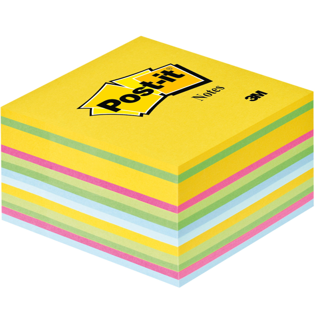 Post-it Note Cube 76x76 Fargemiks Ultra