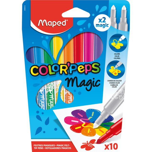Tusjer Color’Peps Magic 10-sett
